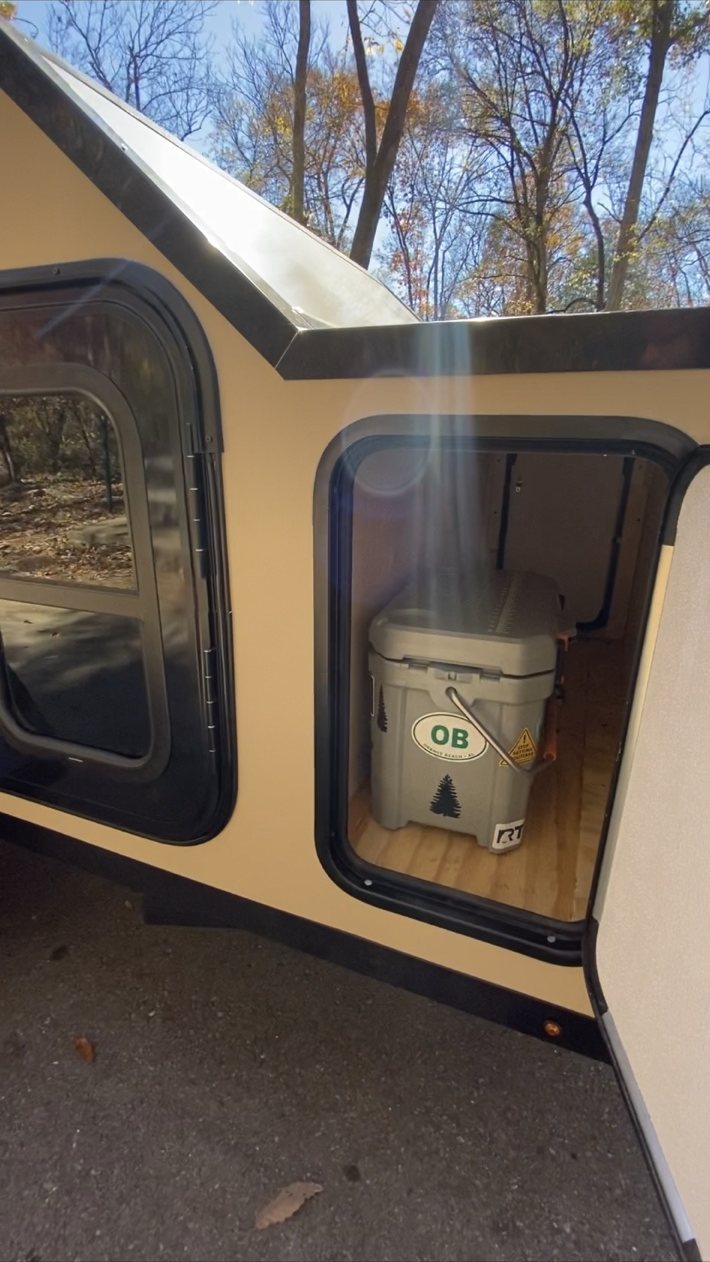 Front Storage — Cooler Access